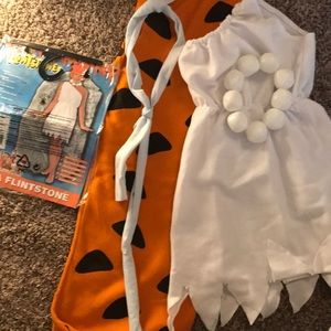Fred and Wilma Flintstone Halloween Costume